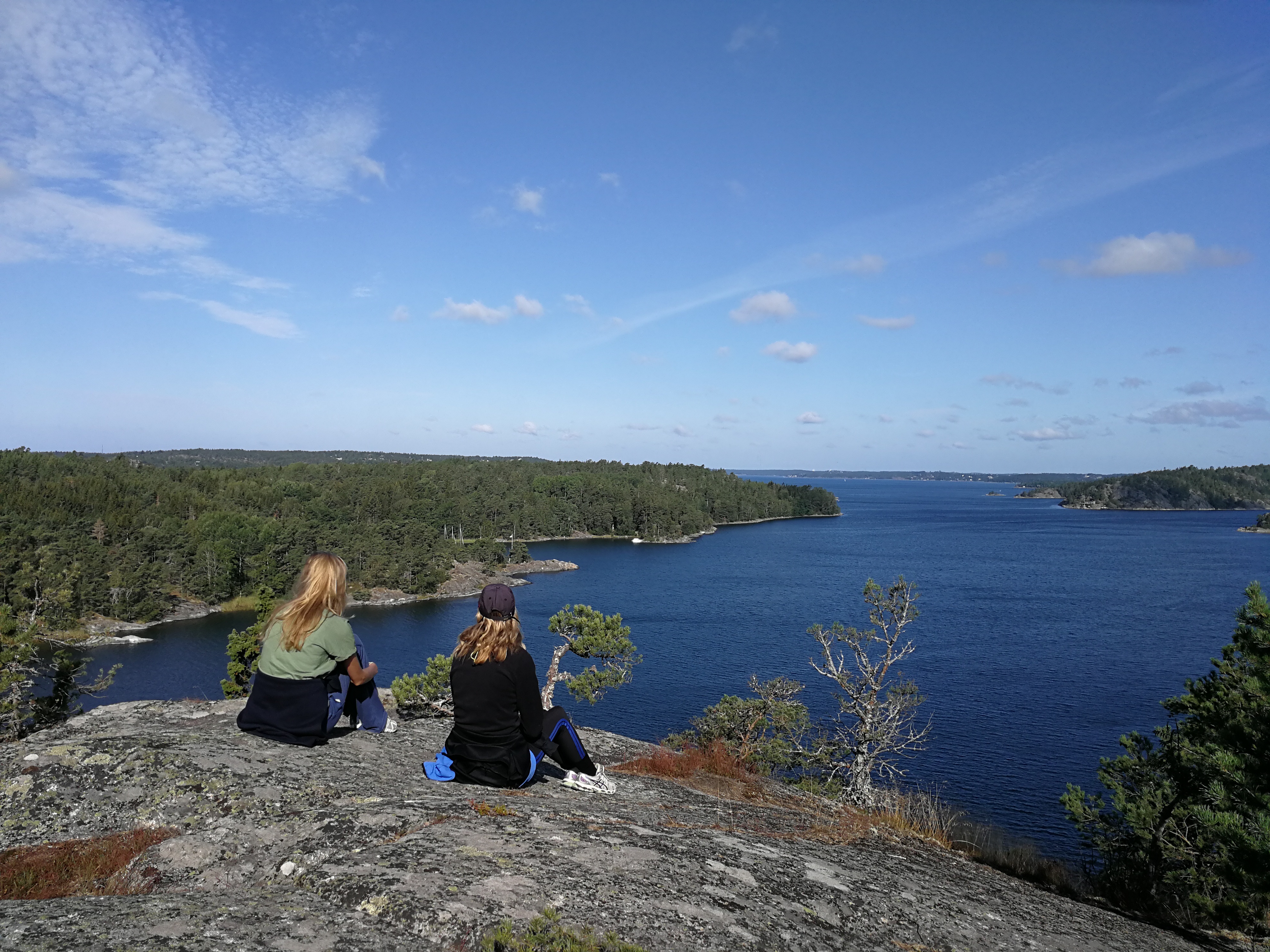 Early morning hikes on Swedish islands